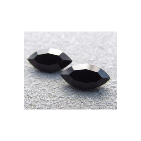 Navette Swarovski 4228 10X5mm Jet (x1)