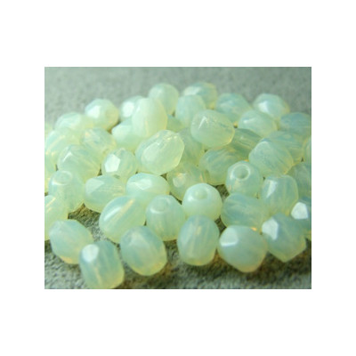 Facettes de Bohême 4mm Jonquille Opal (x100) Facettes de Bohême 4mm Jonquille Opal (x100)