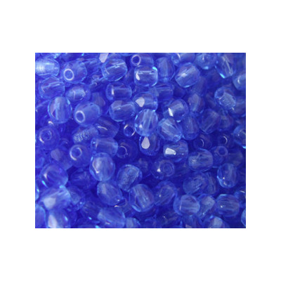 Facettes de Bohême 3mm Dark Sapphire (x100)