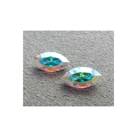 Navette Swarovski 4228 10X5mm Crystal AB (x1)