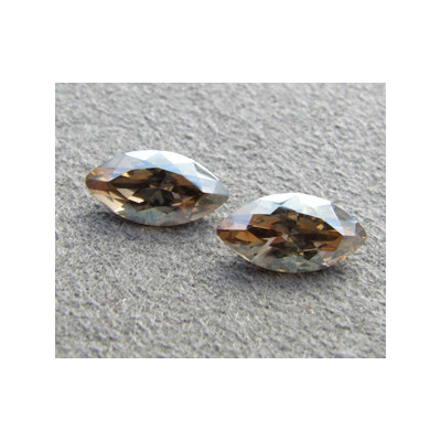 Navette Swarovski 4228 10X5mm Crystal Golden Shadow (x1)