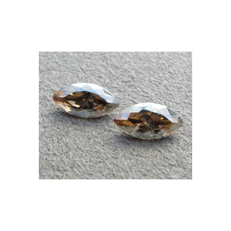 Navette Swarovski 4228 10X5mm Crystal Golden Shadow (x1)