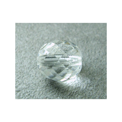 Facettes en verre de Bohême 12mm Cristal (x1)