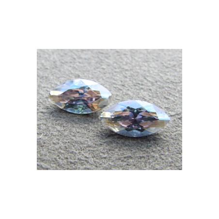 Navette Swarovski 4228 10X5mm Crystal Moonlight (x1)