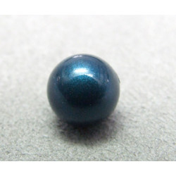 Perle ronde 8mm nacrée Swarovski Pétrole (x5)