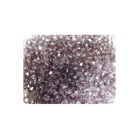 Toupies 3mm Crystal Antique Pink- réf.5328 Xilion (x50)