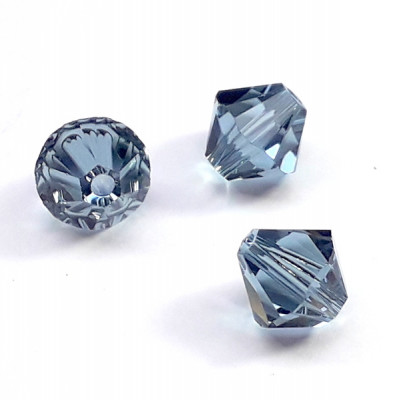 Toupie 5328 Xilion 6mm Denim Blue(x1) Toupie 5328 Xilion 6mm Denim Blue(x1)
