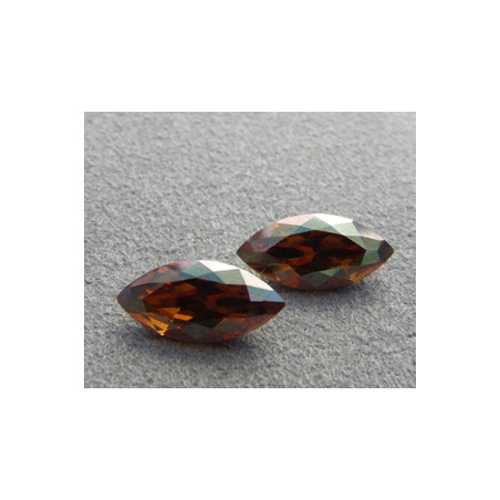 Navette Swarovski 4228 15X7mm Crystal Copper (x1)