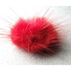 Pompon approx. 20mm Tomate (x1)