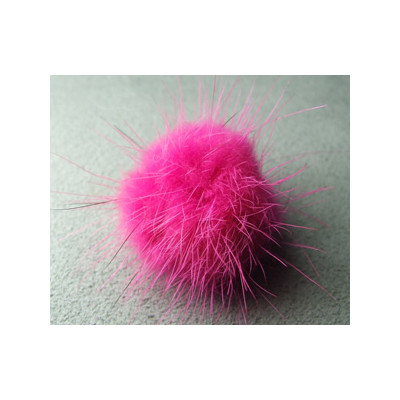 Pompon approx. 20mm Fuschia (x1) Pompon approx. 20mm Fuschia (x1)