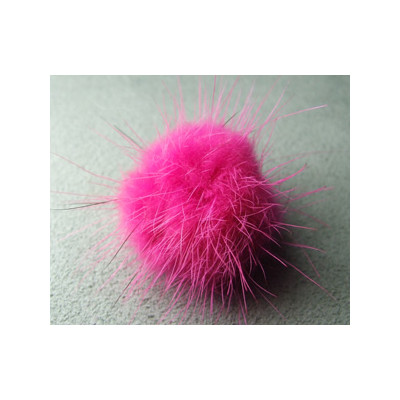 Pompon approx. 20mm Fuschia (x1)