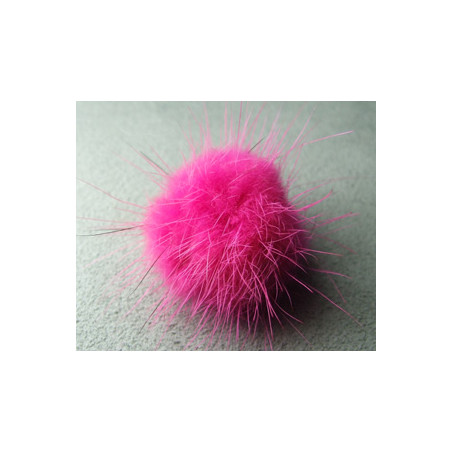 Pompon approx. 20mm Fuschia (x1)