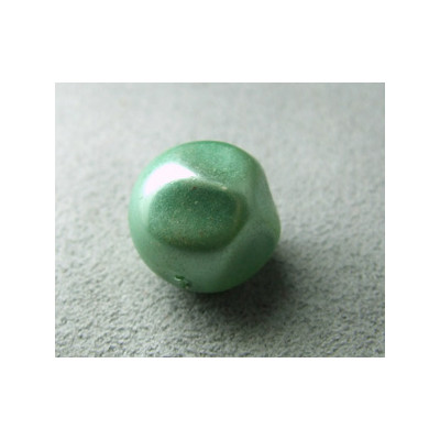 Perle synthétique nugget 14mm - Nacré vert (x1) Perle synthétique nugget 14mm - Nacré vert (x1)