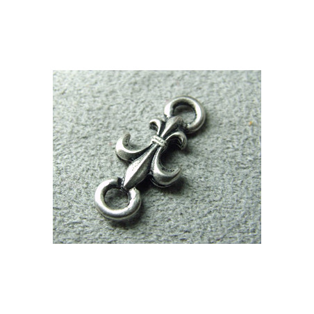 Perle intercalaire 21x10mm - argenté (x1)