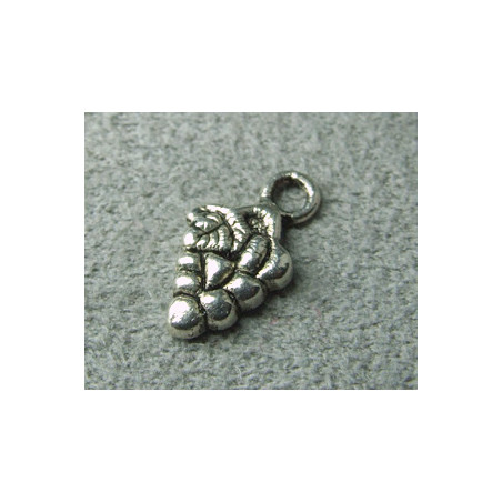 Breloque Grappe de raisin 13x7mm (x1)