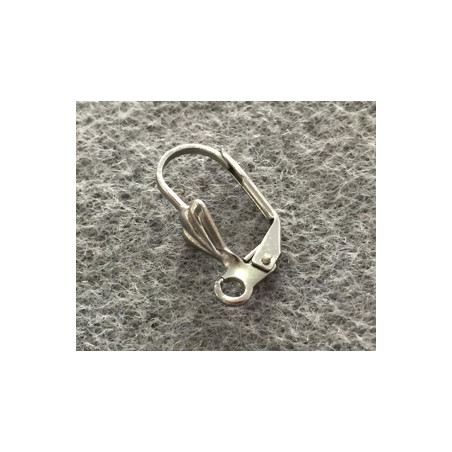 Boucle Dormeuse Acier Inoxydable 19X8mm (X2pc)