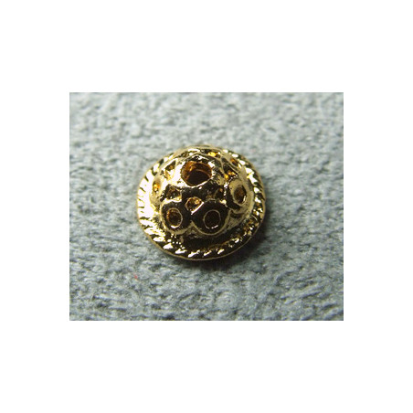 Coupelle Doré 7mm (x1)