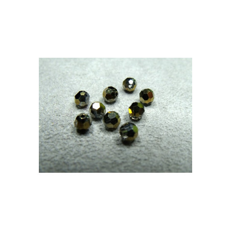 Ronde Swarovski 5000 4mm Cristal Dorado(x10)