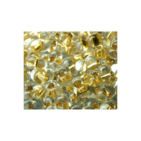 BB-0195 Berry Miyuki 24K Gold Lined Crystal (x boite de 10g)