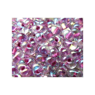 BB-0264 Berry Miyuki Raspberry Lined Crystal AB (x boite de 10g)