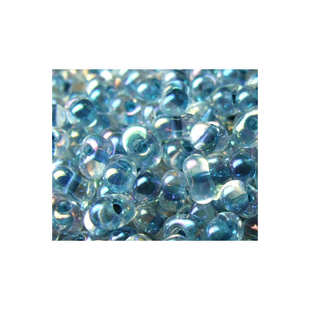 BB-0279 Berry Miyuki Marine Blue Lined Crystal AB (x boite de 10g)