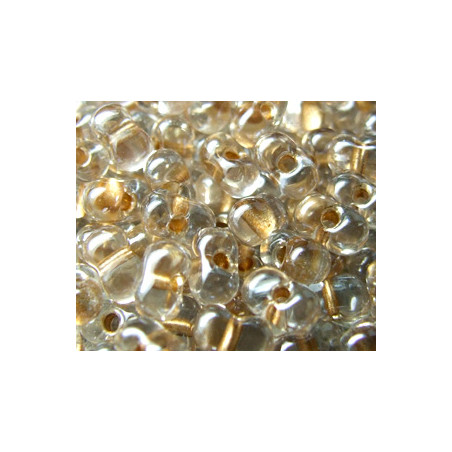 BB-1521 Berry Miyuki Sparkle Beige Lined Crystal (x boite de 10g)