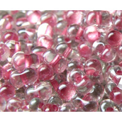 BB-1524 Berry Miyuki Sparkle Peony Pink Lined Crystal (x boite de 10g)
