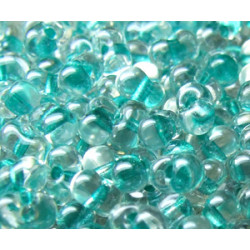 BB-1528 Berry Miyuki Sparkle Aqua Green Lined Crystal (x boite de 10g)