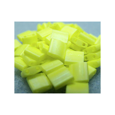 TL-0404FR Tilas Bead 5mm Matte Op Yellow AB (=DB1592) (x boite de 5gr)