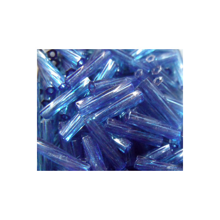 BGL-12TW-1710 Bugles Twistés Miyuki 12mm Dyed Tr Montana (x10gr)