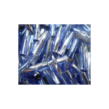 BGL-12TW-3940 Bugles Twistés Miyuki 12mm S/L Clear Lt Sapphire (x10gr)