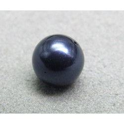 Perle ronde 8mm nacrée Swarovski Night Blue (x5)