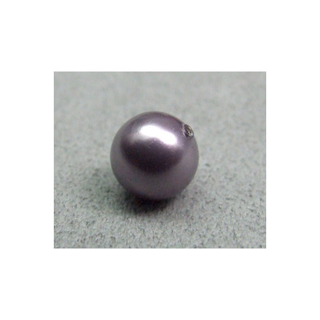 Perle ronde 8mm nacrée Swarovski Mauve (x5)