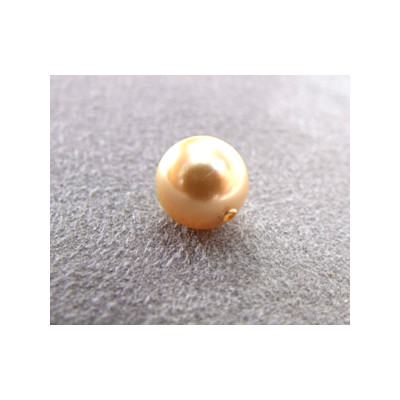 Perle ronde 8mm nacrée Swarovski Gold (x5) Perle ronde 8mm nacrée Swarovski Gold (x5)
