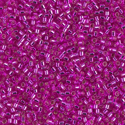 DB1340 Delicas 11/0 Dyed Lined Fuchsia (x 5gr) DB1340 Delicas 11/0 Dyed Lined Fuchsia (x 5gr)