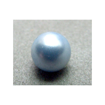 Perle ronde nacrée Swarovski 10mm Light Blue (x1)
