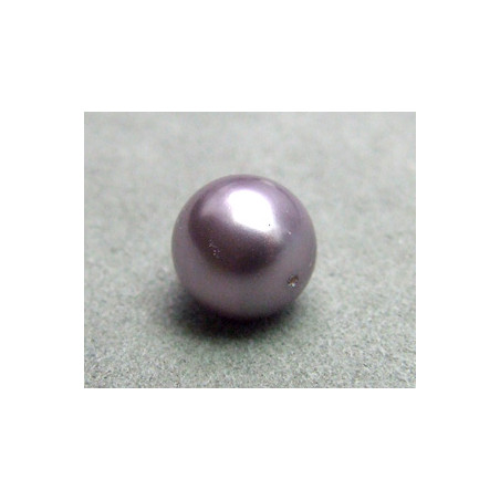 Perle ronde nacrée Swarovski 10mm Mauve (x1)