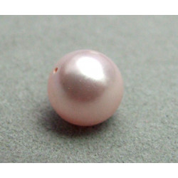 Perle ronde nacrée Swarovski 10mm Rosaline (x1)
