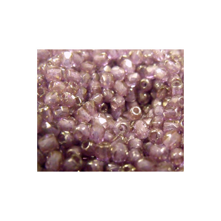 Facettes de Bohême 3mm Cognac (x50)