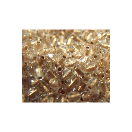 Facettes de Bohême 3mm Ligné Cuivre (x50)