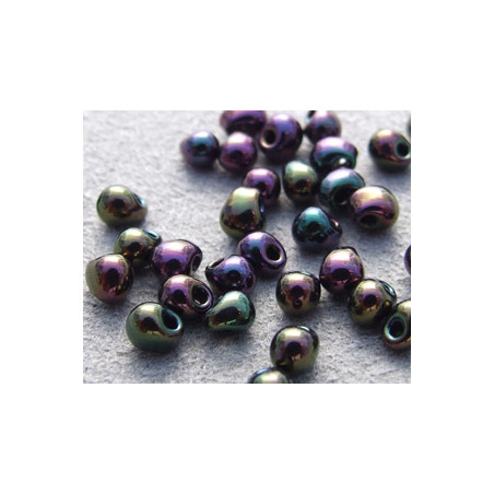 DP-0454 Drops 3.4mm Miyuki Purple Iris (=DB004) (x boite de 10gr)