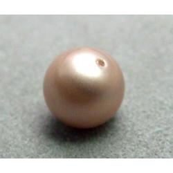 Perle ronde nacrée Swarovski 10mm Powder Almond (x1)