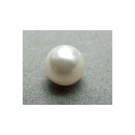 Perle ronde nacrée Swarovski 10mm White (x1)