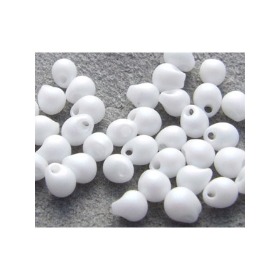 DP-402FR Drops 3.4mm Miyuki Op Frosted White (x10gr)
