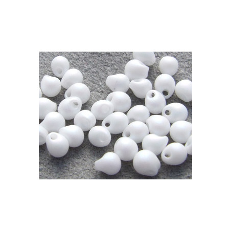 DP-402FR Drops 3.4mm Miyuki Op Frosted White (x10gr)