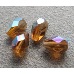 Poire 6x4mm Smoked Topaz AB (x10)