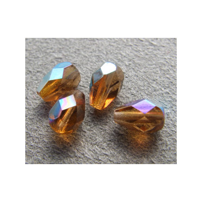 Poire 6x4mm Smoked Topaz AB (x10)