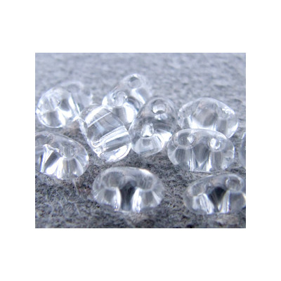 Twin Beads 2,5X5mm Crystal (x tube de 23gr env.)
