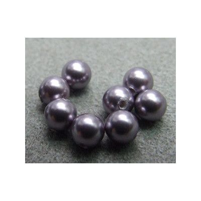 Perle ronde nacrée Swarovski 4mm Mauve (x20) Perle ronde nacrée Swarovski 4mm Mauve (x20)