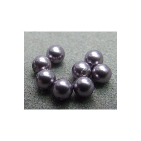 Perle ronde nacrée Swarovski 4mm Mauve (x20)